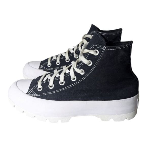 CONVERSE Chuck Taylor All Star High Lugged Sneaker Size 8 - Picture 2 of 9